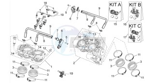 RSV 4 1000 APRC Factory Std SE drawing Throttle body