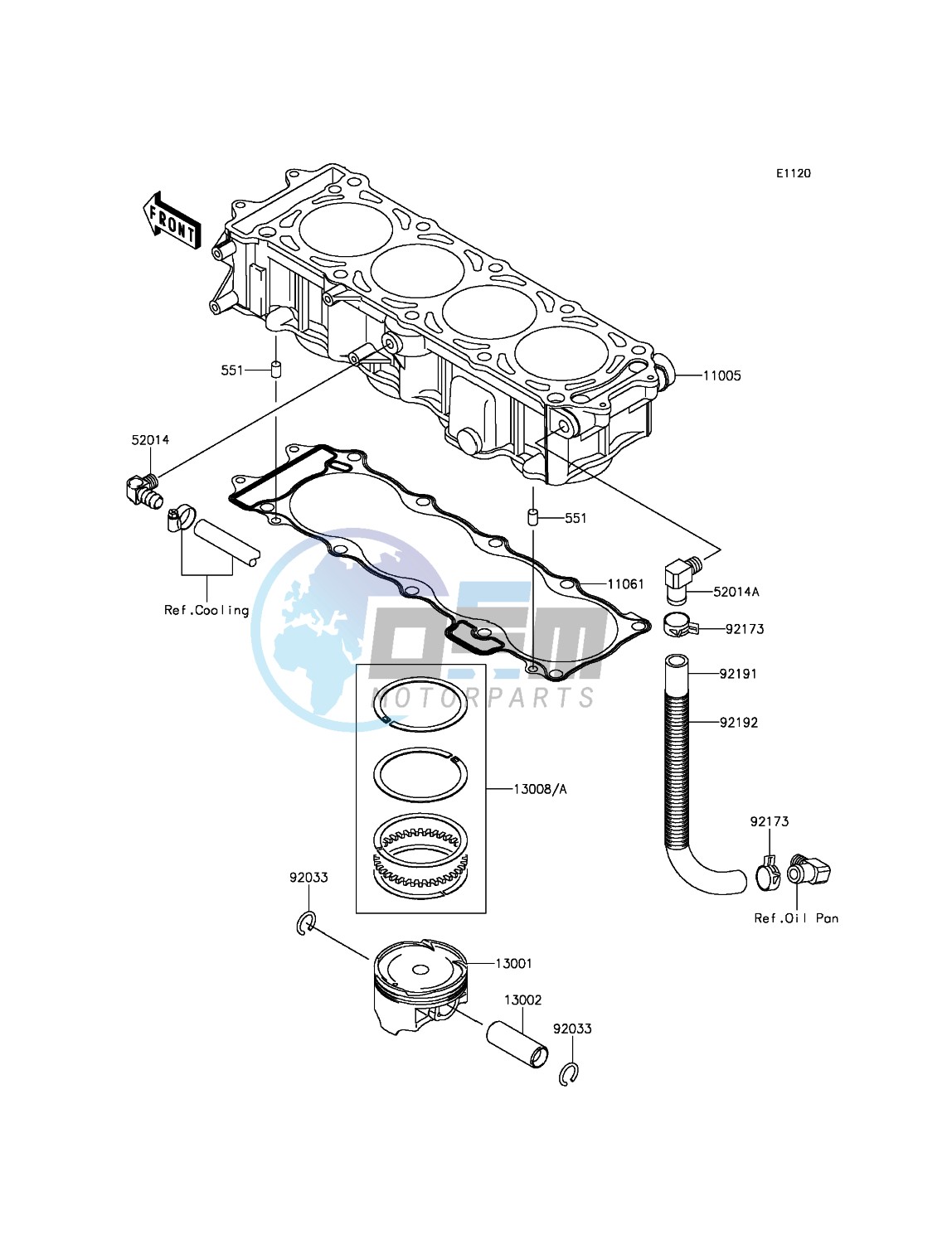 Cylinder/Piston(s)