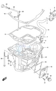 DF 175 drawing Oil Pan