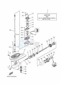 F25GWH drawing PROPELLER-HOUSING-AND-TRANSMISSION-1