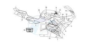 NSR125R drawing MARK (5)(RIGHT)