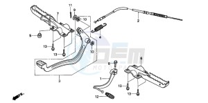 TRX90 SPORTRAX 90 drawing STEP