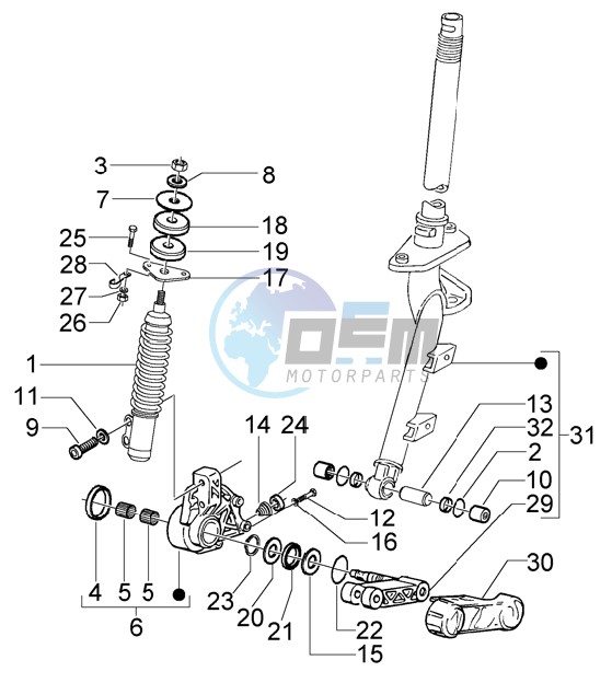 Steering column - Disc brake