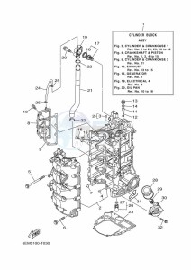 F130AETL drawing CYLINDER--CRANKCASE-1