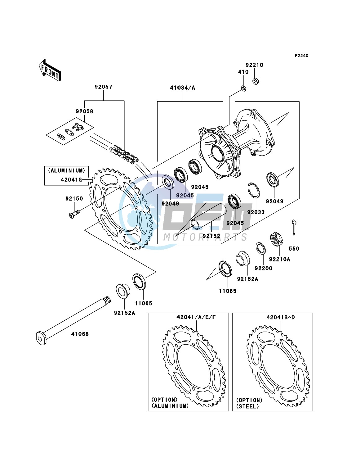 Rear Hub