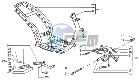 Chassis - Central stand