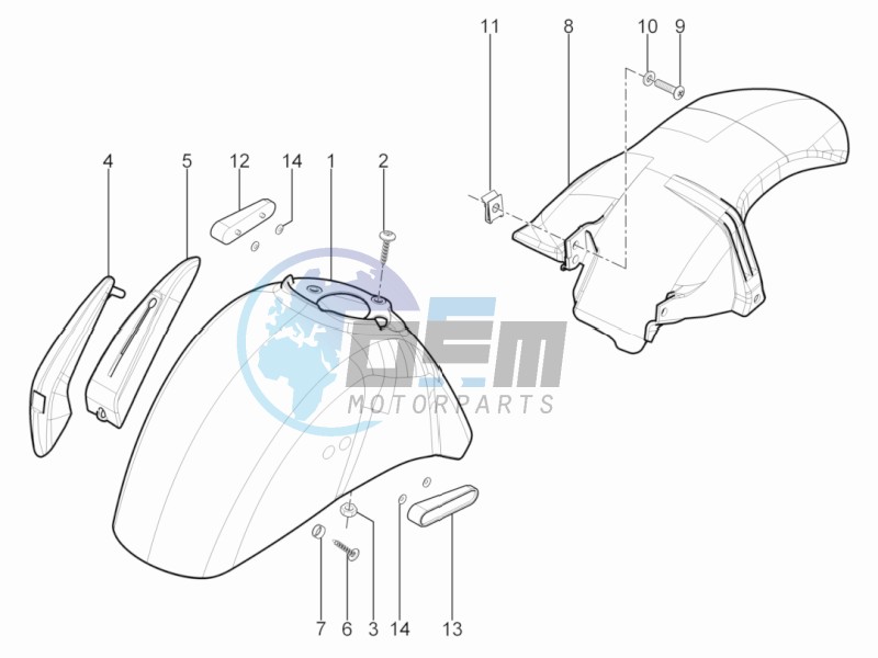 Wheel housing - Mudguard