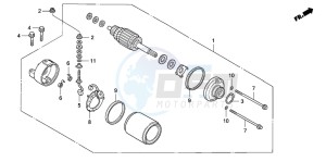 CBF1000T drawing STARTING MOTOR