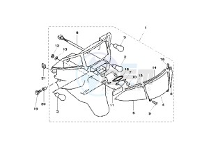 YP MAJESTY DX 250 drawing TAILLIGHT