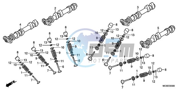 CAMSHAFT/VALVE