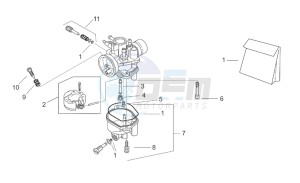 RX 50 racing 2003 drawing Carburettor III