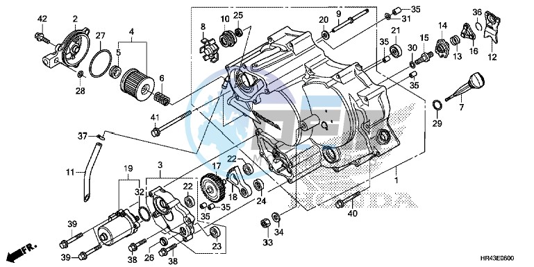 FRONT CRANKCASE COVER