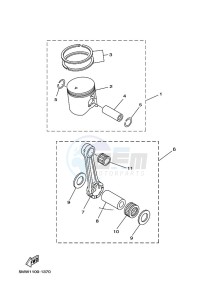 YZ250X (BF1V) drawing OPTIONAL PARTS 1