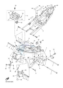 YZF-R6 600 R6 (2CXM 2CXN) drawing FRAME