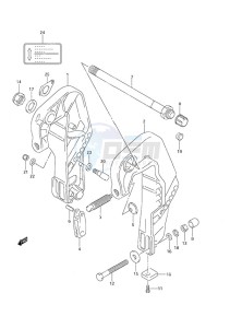 DF 25 drawing Clamp Bracket