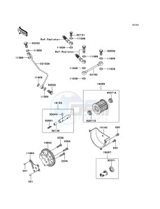 KLF300 4x4 KLF300-C17 EU GB drawing Oil Pump