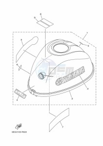 F2-5BMHS drawing FAIRING-UPPER