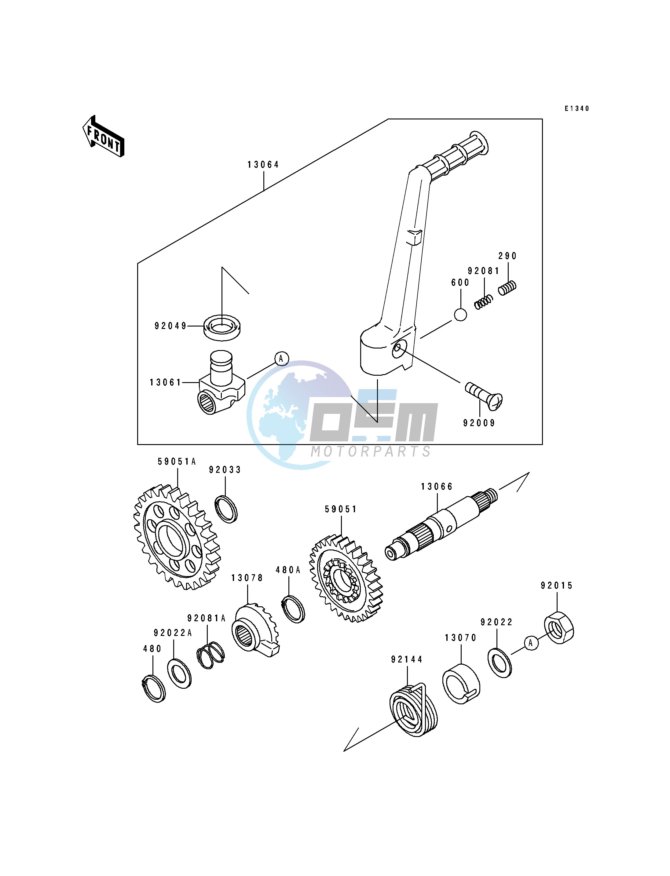 KICKSTARTER MECHANISM