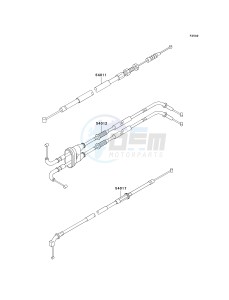 ZX 600 J [NINJA ZX-6R] (J1-J3) [NINJA ZX-6R] drawing CABLES