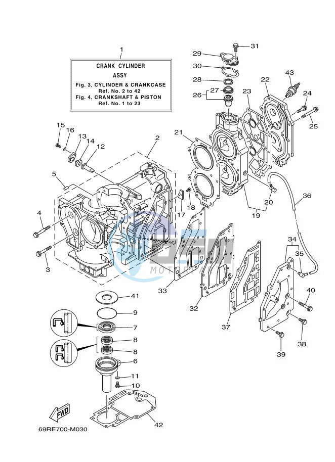 CYLINDER--CRANKCASE