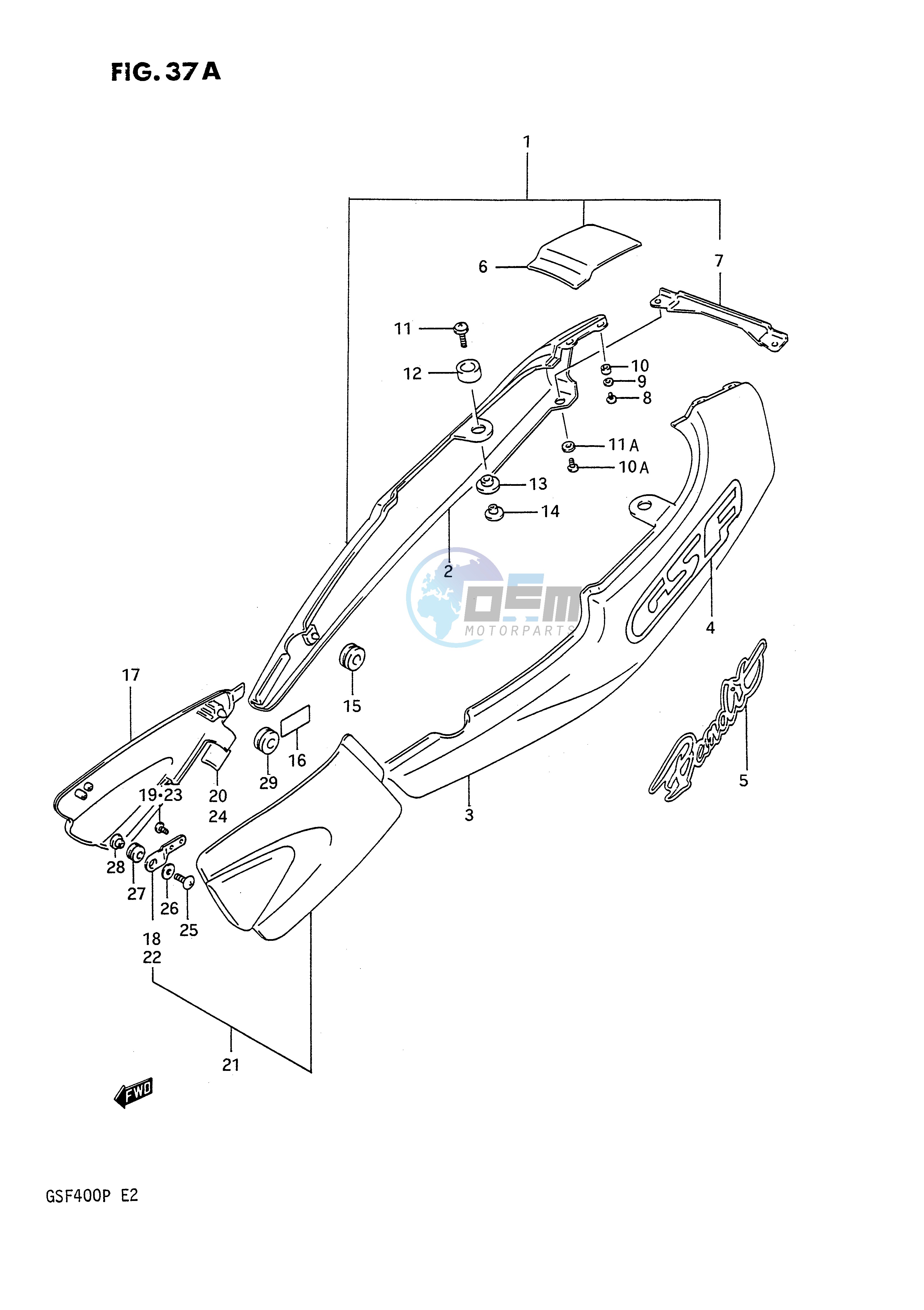 FRAME COVER (MODEL N P)