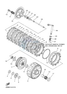 WR250F (2GBH) drawing CLUTCH