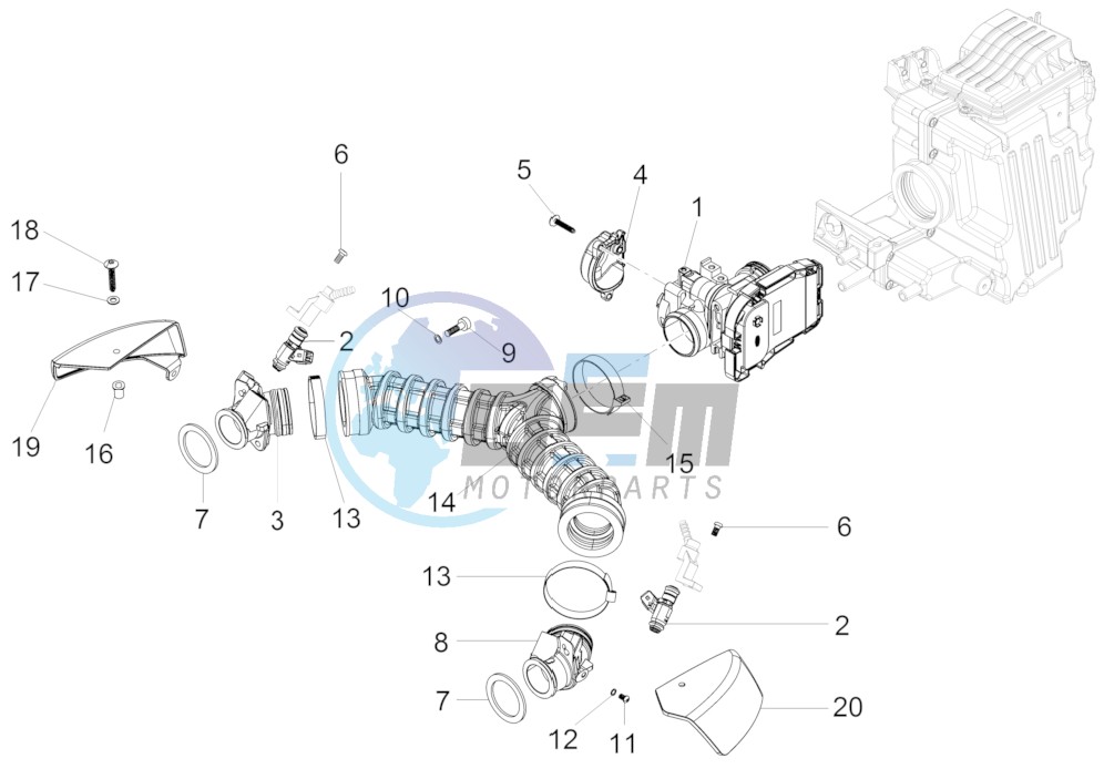 Throttle body