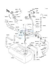 JT 900 D [900 STX] (D1) [900 STX] drawing FUEL TANK