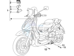 Beverly 500 2005-2006 drawing Main cable harness