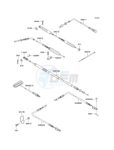 KAF 620 C [MULE 2500] (C1-C5) [MULE 2500] drawing CABLES