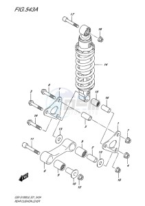 GSX-S1000 EU drawing REAR CUSHION LEVER