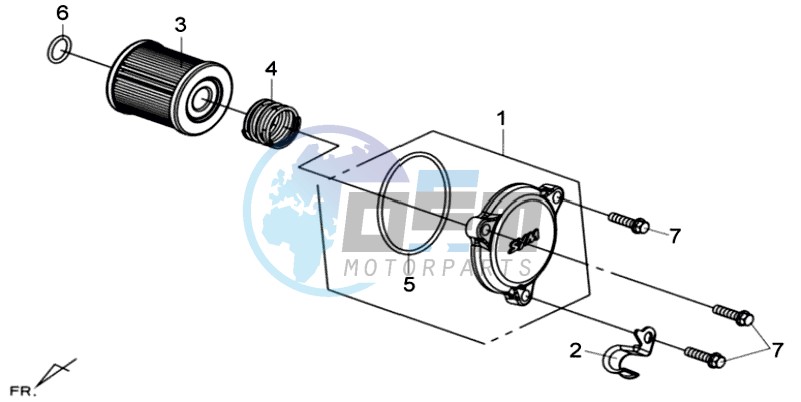 OIL FILTER COVER