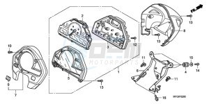 CB600FA Europe Direct - (ED) drawing METER