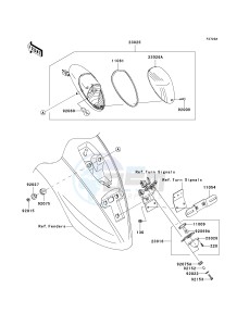 VN 900 B [VULCAN 900 CLASSIC] (6F-9F) B7F drawing TAILLIGHT-- S- --- JKAVN2B1 7A016370 - - -