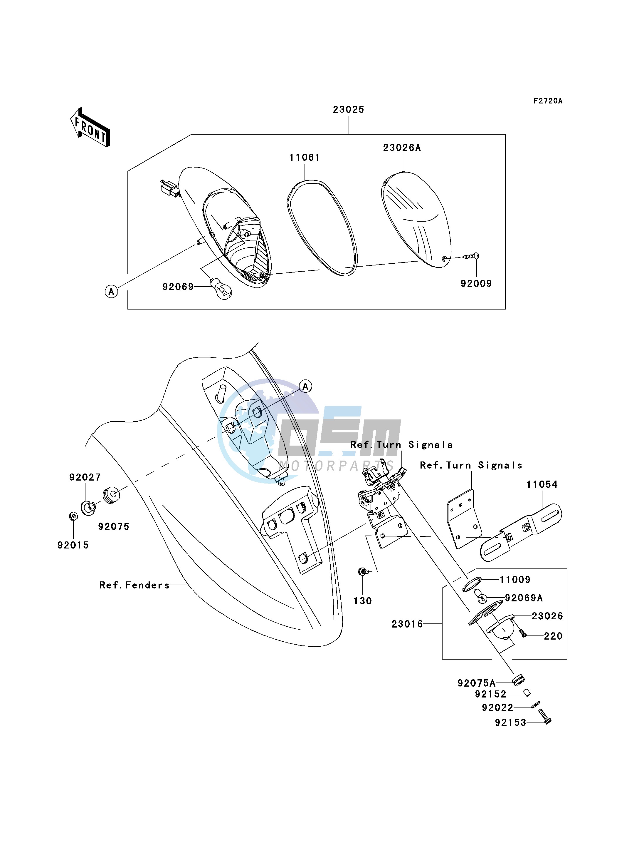 TAILLIGHT-- S- --- JKAVN2B1 7A016370 - - -