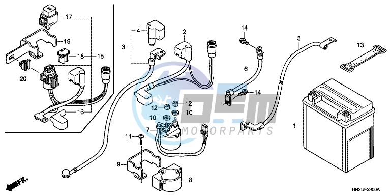 CAM CHAIN/TENSIONER