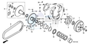 PES125R9 UK - (E / MKH STC) drawing DRIVEN FACE