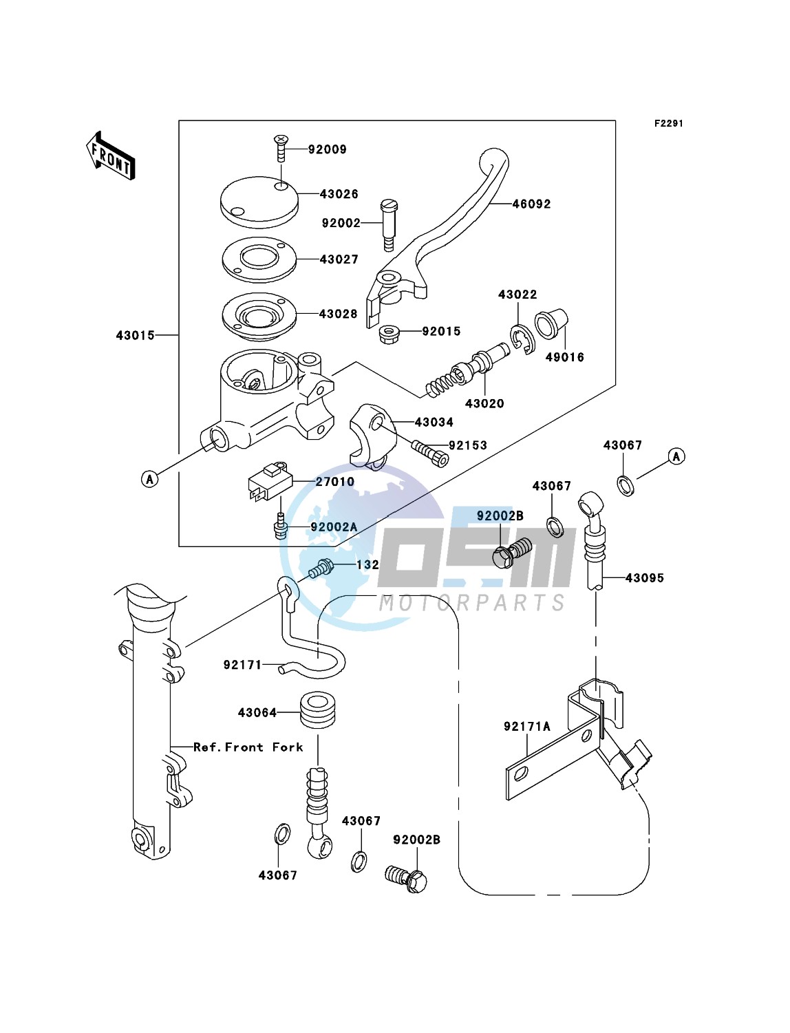 Front Master Cylinder