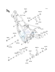 KX 80 W [KX80] (W1-W3) [KX80] drawing FRAME FITTINGS