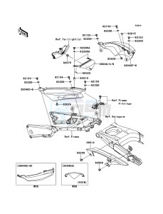 ZZR1400_ABS ZX1400FCF FR GB XX (EU ME A(FRICA) drawing Side Covers/Chain Cover