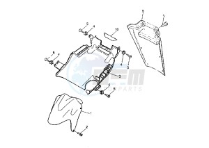 YQ AEROX R 50 drawing FENDER