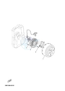 YPR125R XMAX 125 EVOLIS 125 (2DMB 2DMB) drawing GENERATOR