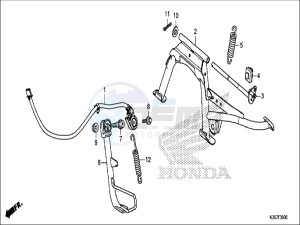 WW125EX2H WW125 E drawing STAND