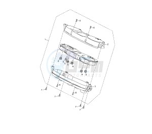 YP R X-MAX 125 drawing METER