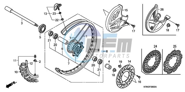 FRONT WHEEL