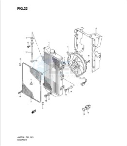 AN650 drawing RADIATOR