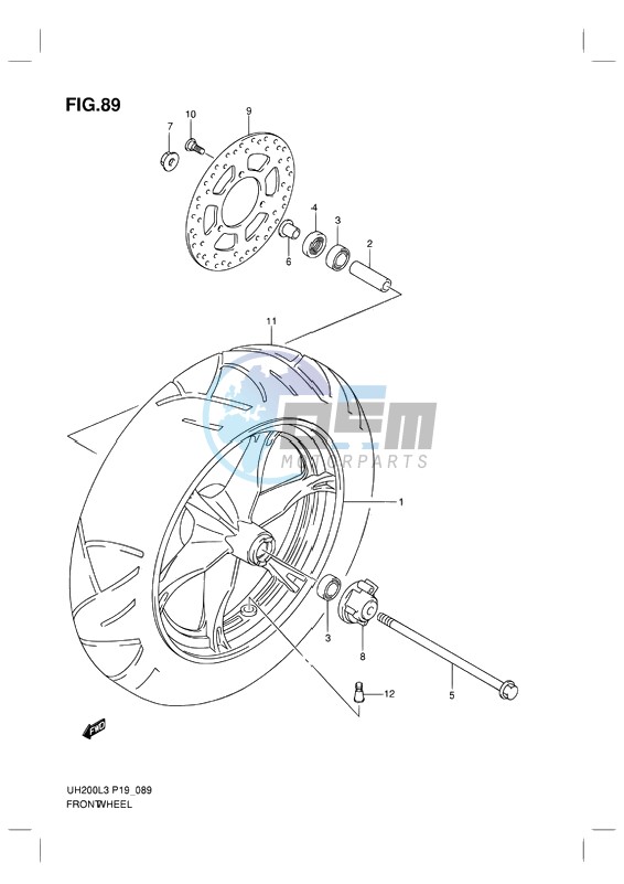 FRONT WHEEL