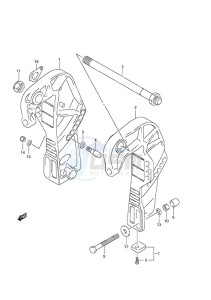 DF 40A drawing Clamp Bracket