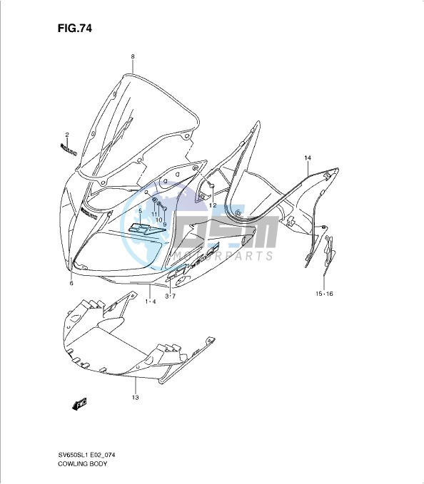 COWLING BODY