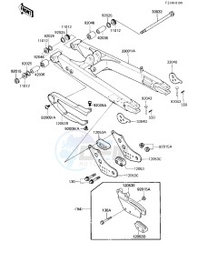 KDX 200 A [KDX200] (A1-A3) [KDX200] drawing SWING ARM -- KDX200-A1_A2- -